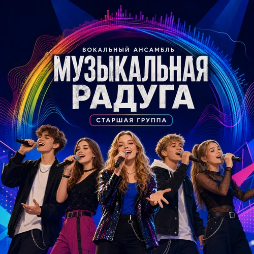Вокальный ансамбль «Музыкальная радуга» (старшая группа)